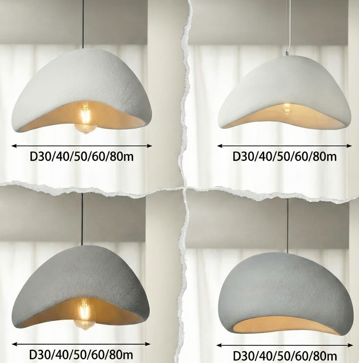 Aura Ribbon⢠Modern LED Chandelier | Dining Table & Living Room Pendant Light VelunaLumin