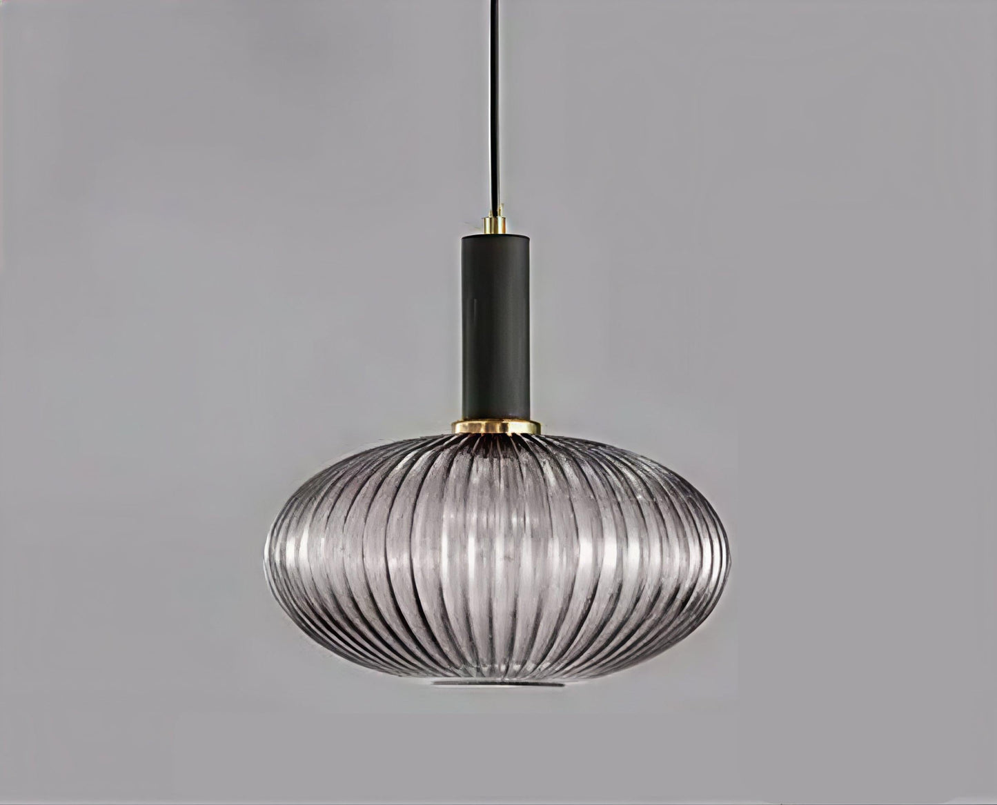 AuraSphere™ Nordic Glass Pendant | D30cm Hanging Lamp for Dining Room & Bedroom VelunaLumin