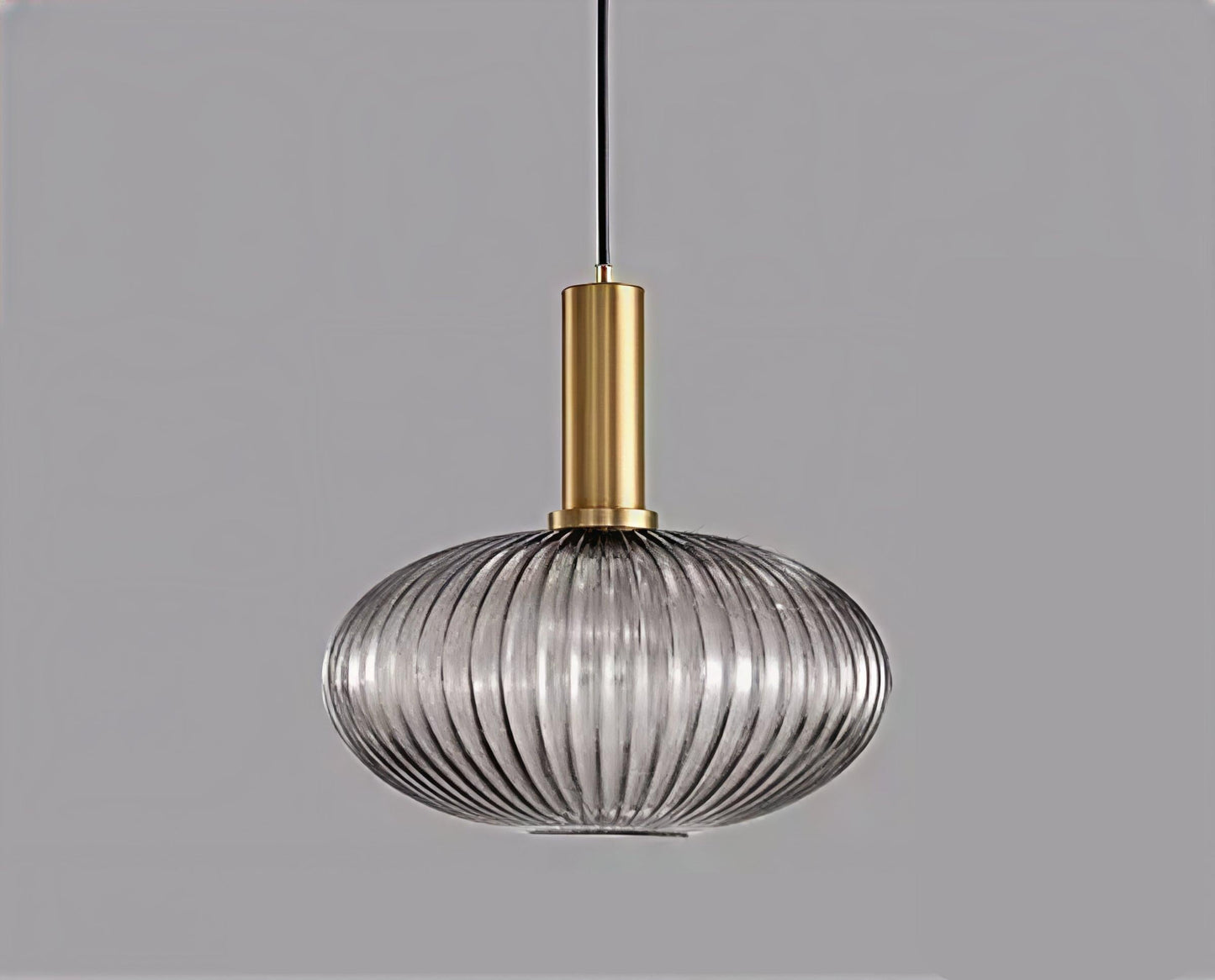 AuraSphere™ Nordic Glass Pendant | D30cm Hanging Lamp for Dining Room & Bedroom VelunaLumin