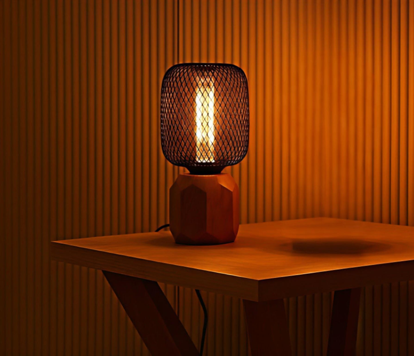 Ferra™ Nordic Cage Pendant Light | Industrial Metal Lamp for Dining & Bar VelunaLumin