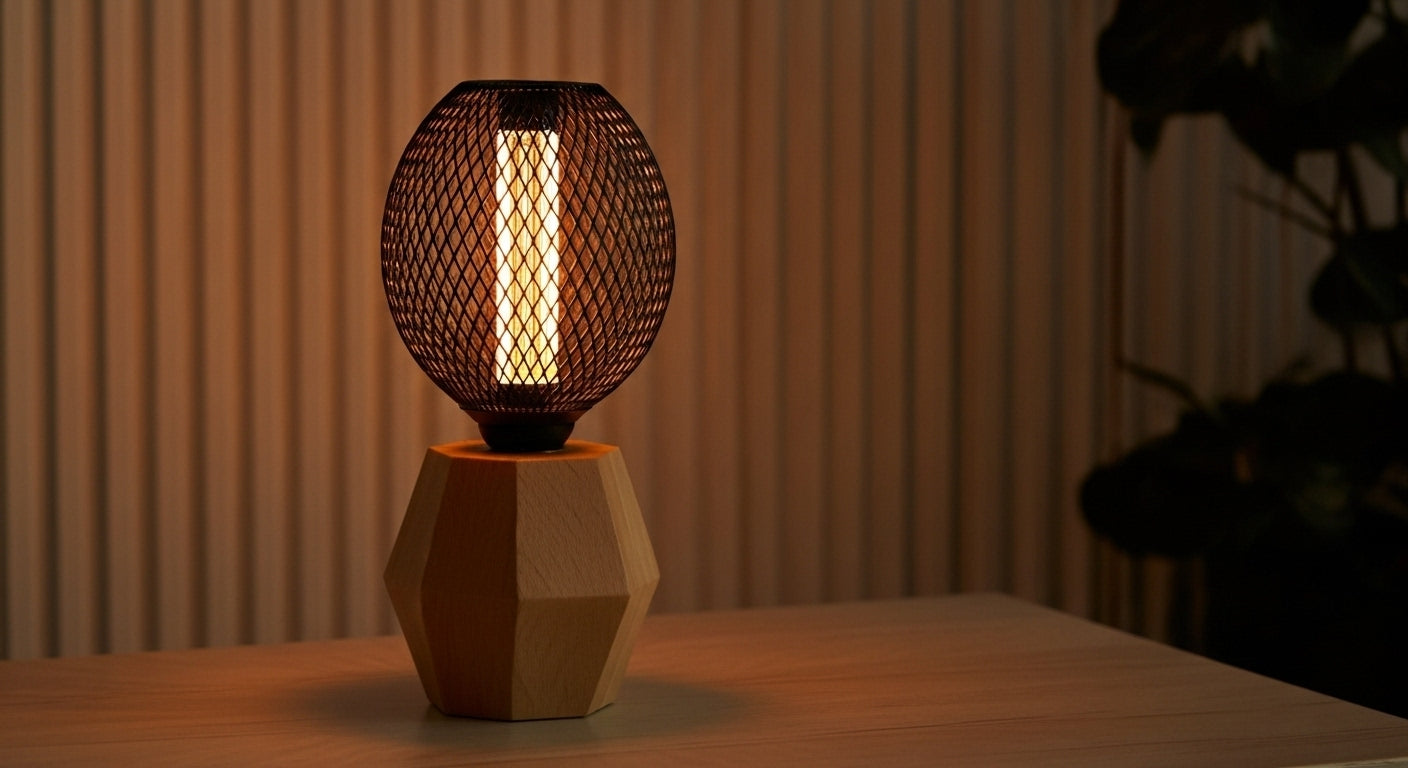 Ferra™ Nordic Cage Pendant Light | Industrial Metal Lamp for Dining & Bar VelunaLumin