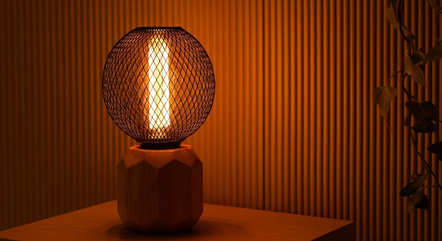 Ferra™ Nordic Cage Pendant Light | Industrial Metal Lamp for Dining & Bar VelunaLumin