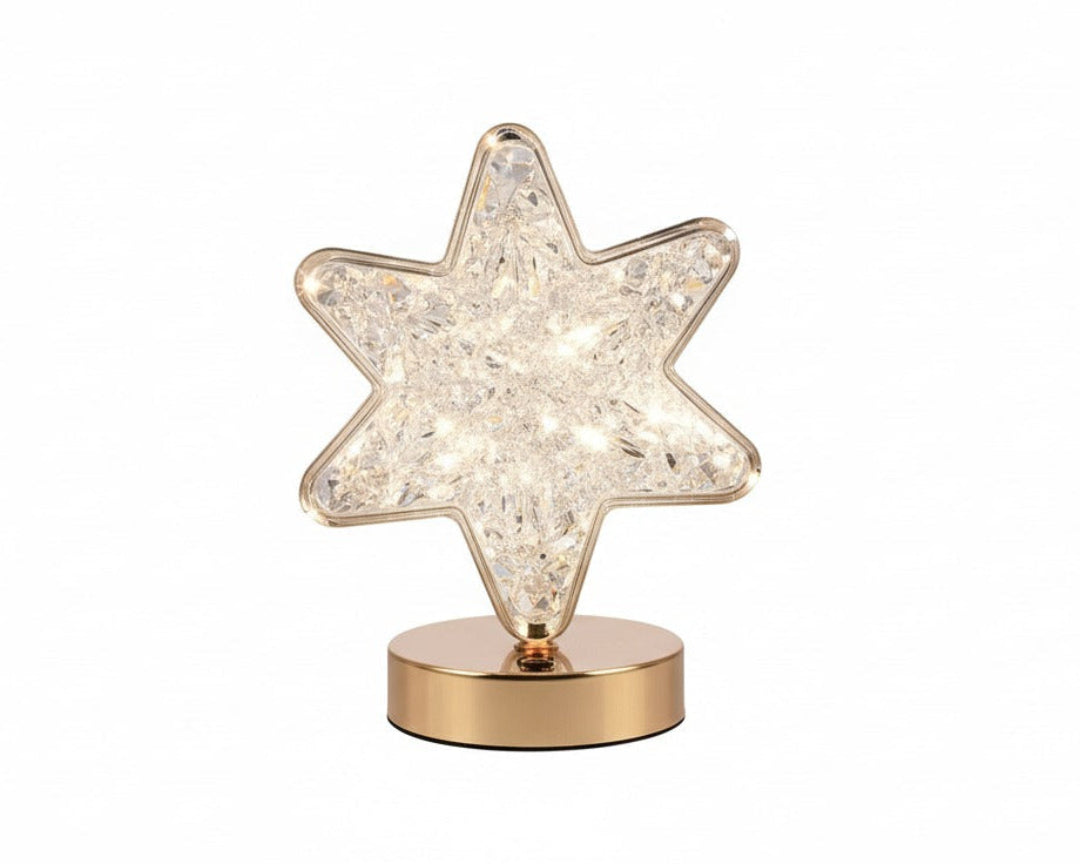 LunaSphere™ 3D Moon Crystal Lamp | Touch Dimming USB Bedside Night Light VelunaLumin