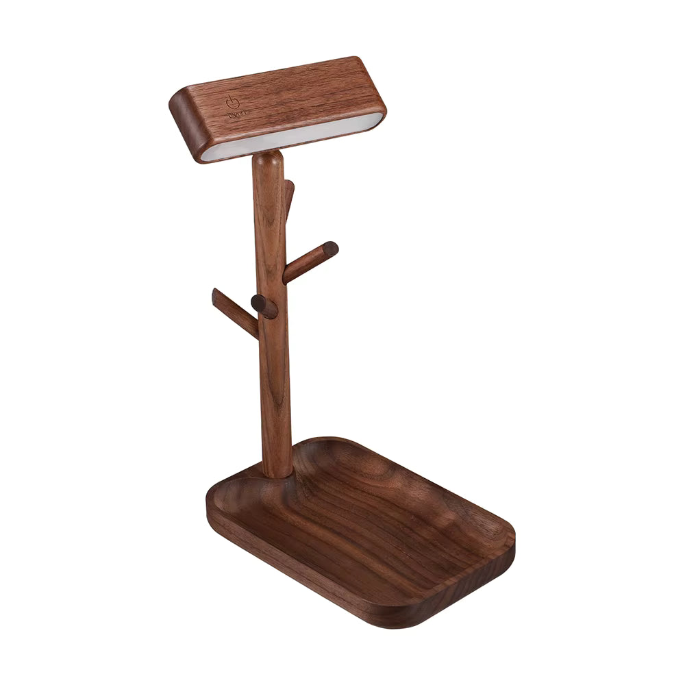 Ordo™ Detachable LED Desk Lamp | Solid Wood Organizer & Table Light PTLIFE