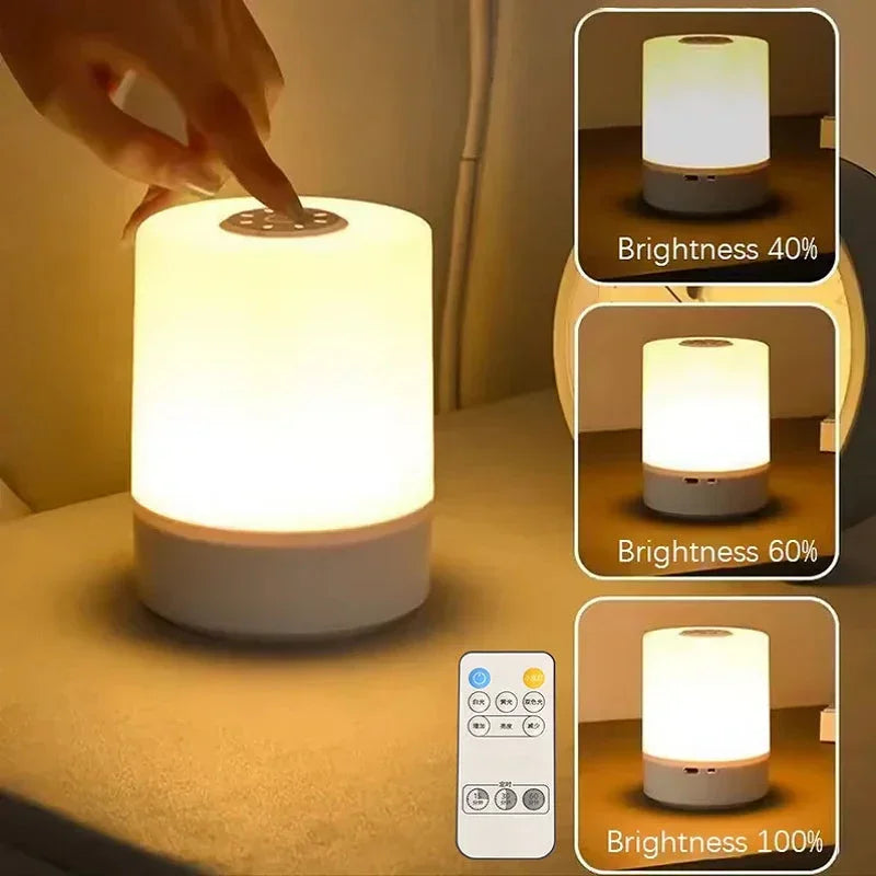 Luma™ Rechargeable LED Touch Lamp | Dimmable Bedside & Reading Light VelunaLumin