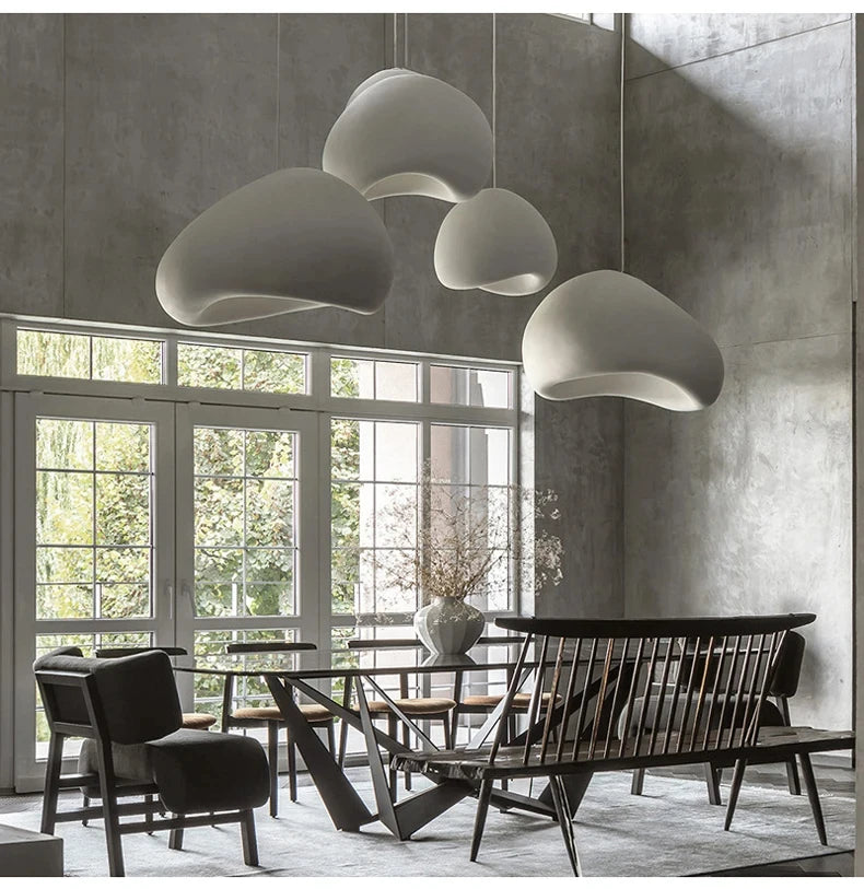 Aura Ribbon™ Modern LED Chandelier | Dining Table & Living Room Pendant Light VelunaLumin