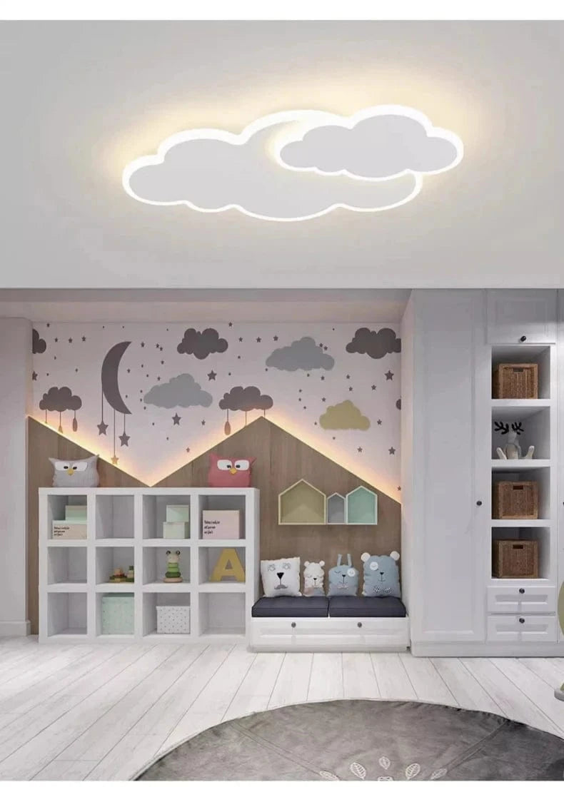 Nimbus™ LED Cloud Ceiling Light | Modern Lamp for Children's Room & Nursery VelunaLumin