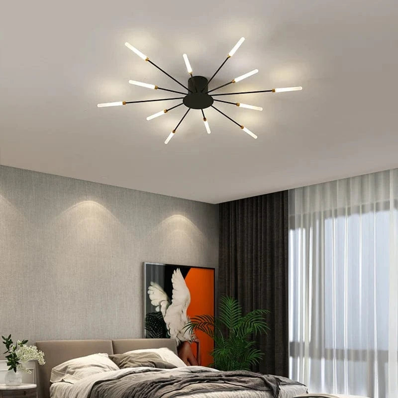 Flabella™ Creative Fan-Shaped LED Ceiling Light | Modern Fixture for Bedroom & Kid's Room VelunaLumin