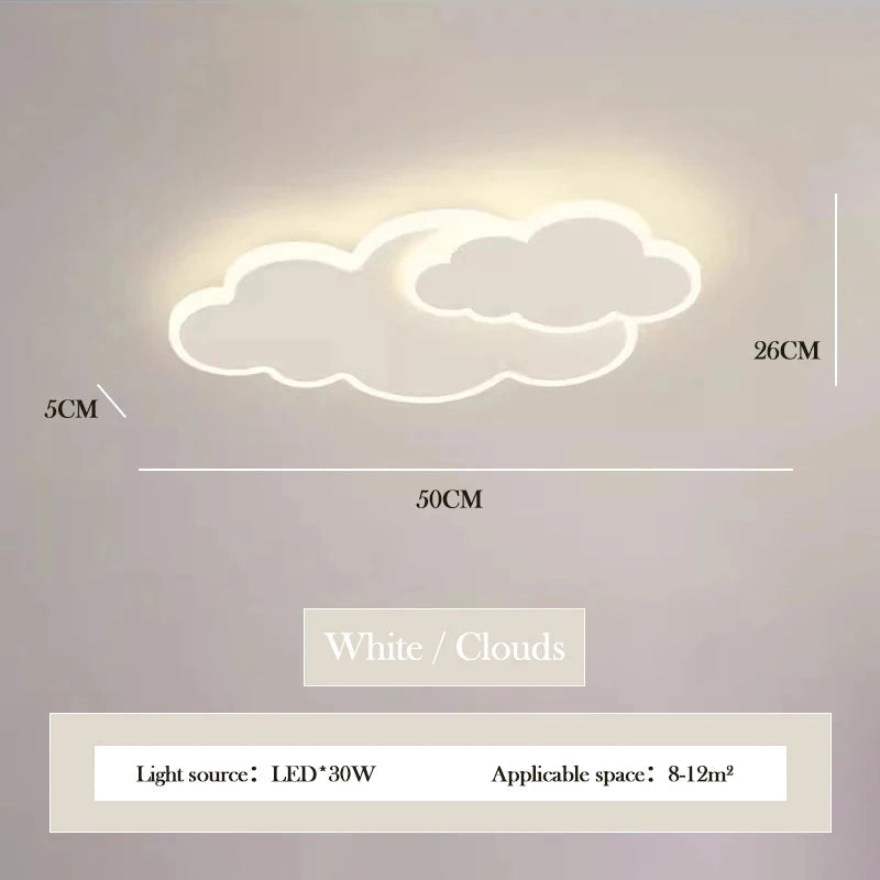 Nimbus™ LED Cloud Ceiling Light | Modern Lamp for Children's Room & Nursery VelunaLumin