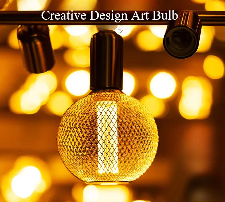 Ferra™ Nordic Cage Pendant Light | Industrial Metal Lamp for Dining & Bar VelunaLumin