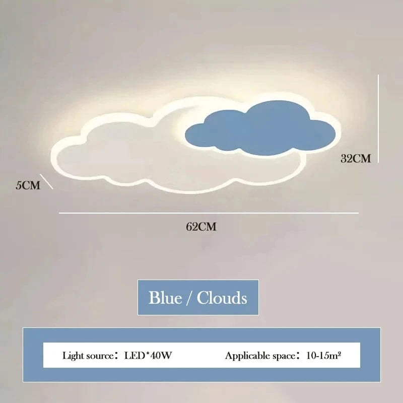 Nimbus™ LED Cloud Ceiling Light | Modern Lamp for Children's Room & Nursery VelunaLumin