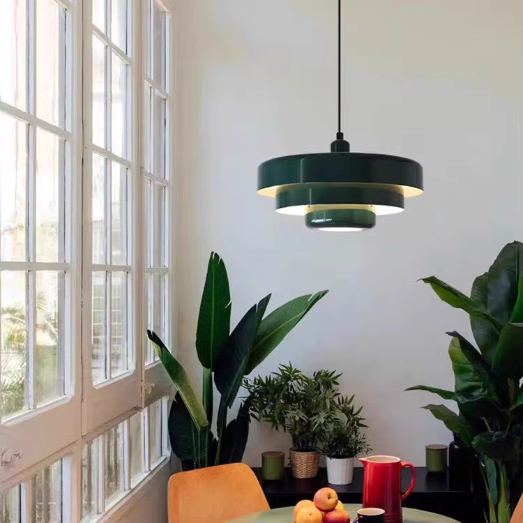 Fluxia™ Organic Glass Pendant | Nordic Hanging Lamp for Dining Room & Coffee Shop VelunaLumin