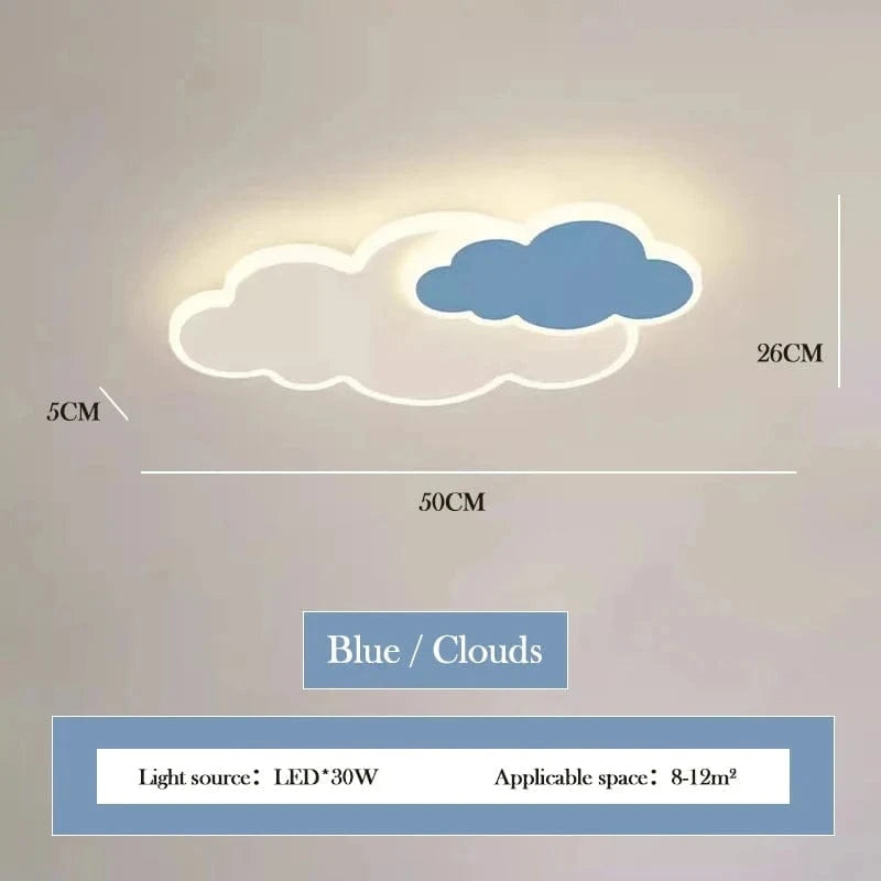 Nimbus™ LED Cloud Ceiling Light | Modern Lamp for Children's Room & Nursery VelunaLumin