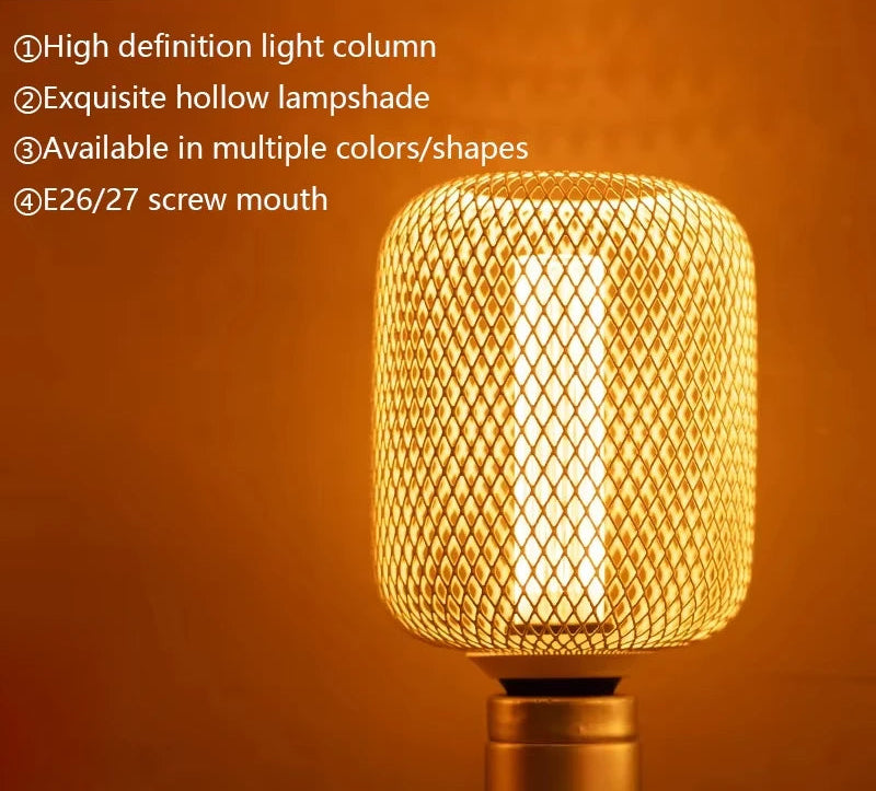 Ferra™ Nordic Cage Pendant Light | Industrial Metal Lamp for Dining & Bar VelunaLumin
