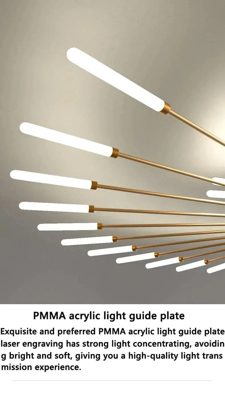 Flabella™ Creative Fan-Shaped LED Ceiling Light | Modern Fixture for Bedroom & Kid's Room VelunaLumin