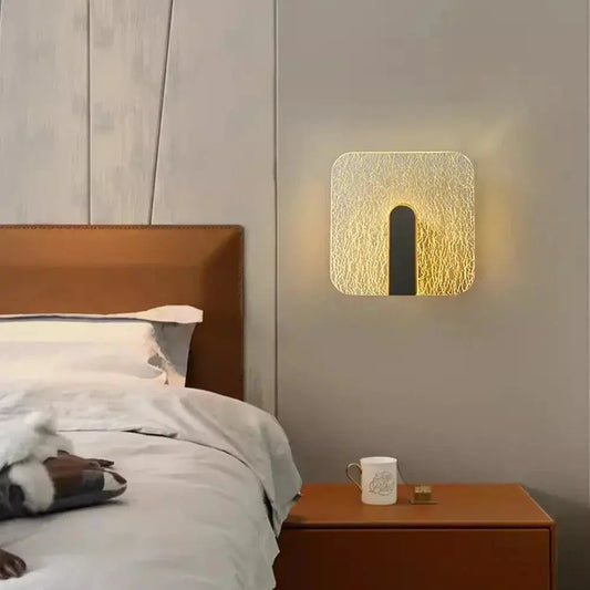 Linearis modern Nordic LED wall sconce for bedroom.