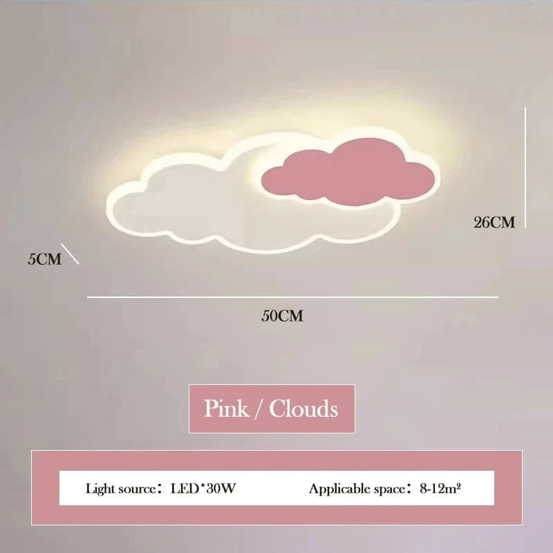 Nimbus™ LED Cloud Ceiling Light | Modern Lamp for Children's Room & Nursery VelunaLumin