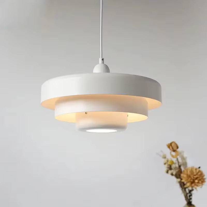 Fluxia™ Organic Glass Pendant | Nordic Hanging Lamp for Dining Room & Coffee Shop VelunaLumin