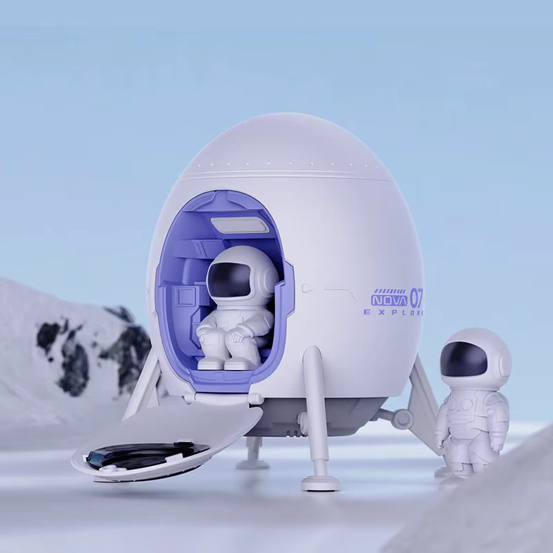 Stargazer astronaut galaxy and nebula projector night light.