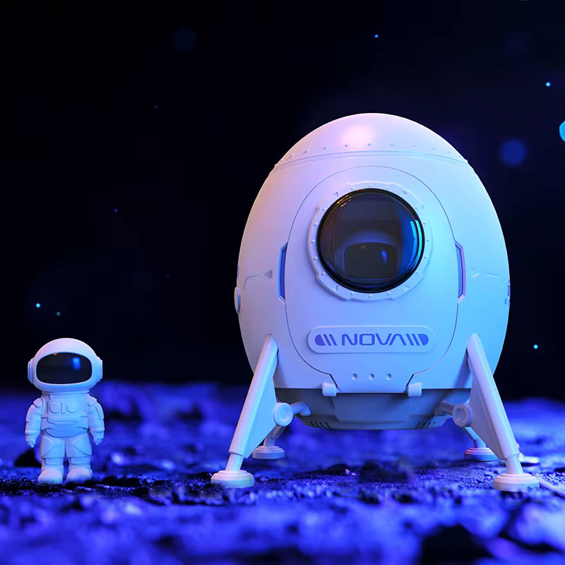 Stargazer astronaut galaxy and nebula projector night light.