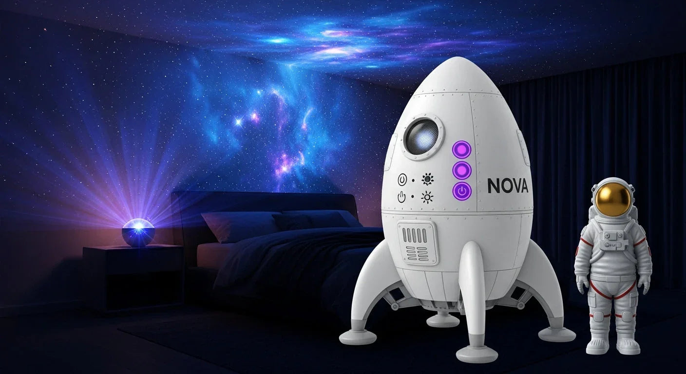 Stargazer™ Astronaut Galaxy Projector | Nebula Night Light for Bedroom & Room Decor VelunaLumin