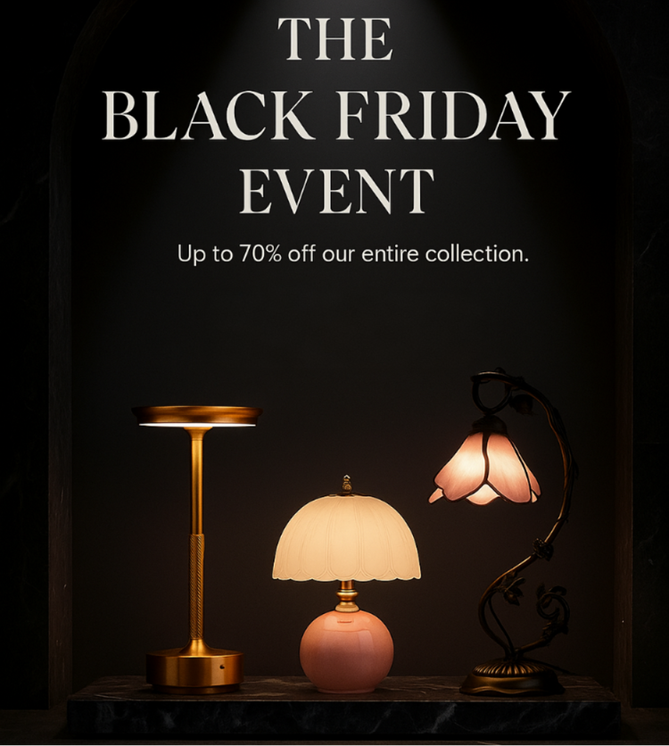 The official VelunaLumin Black Friday sale is here. Discover designer lighting with up to 70% OFF. Limited stock. Shop now before it's gone.