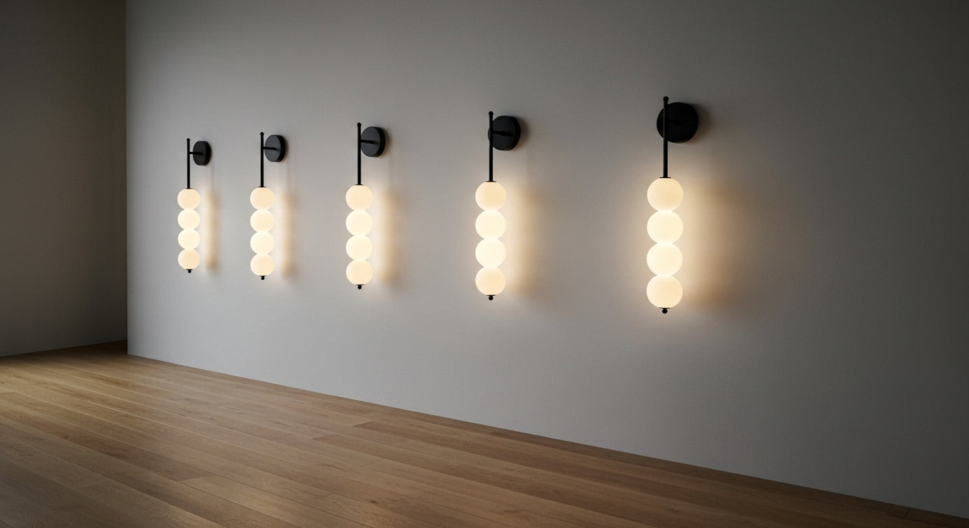 AuraBeam Linear Wall Sconce | Modern Up & Down LED Wall Lamp for UK/EU Homes VelunaLumin