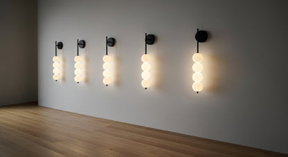 AuraBeam Linear Wall Sconce | Modern Up & Down LED Wall Lamp for UK/EU Homes VelunaLumin