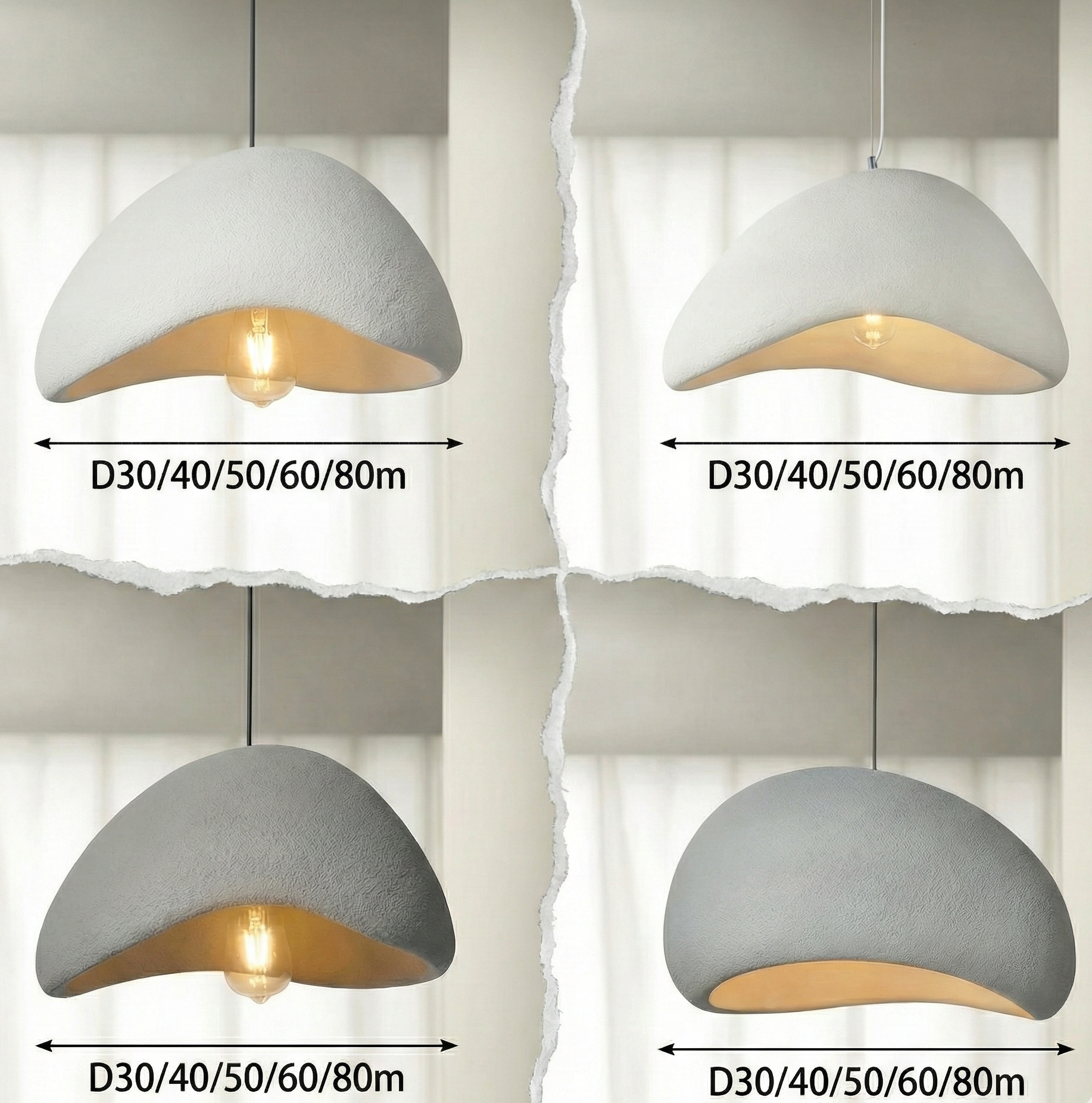 Aura Ribbon™ Modern LED Chandelier | Dining Table & Living Room Pendant Light VelunaLumin