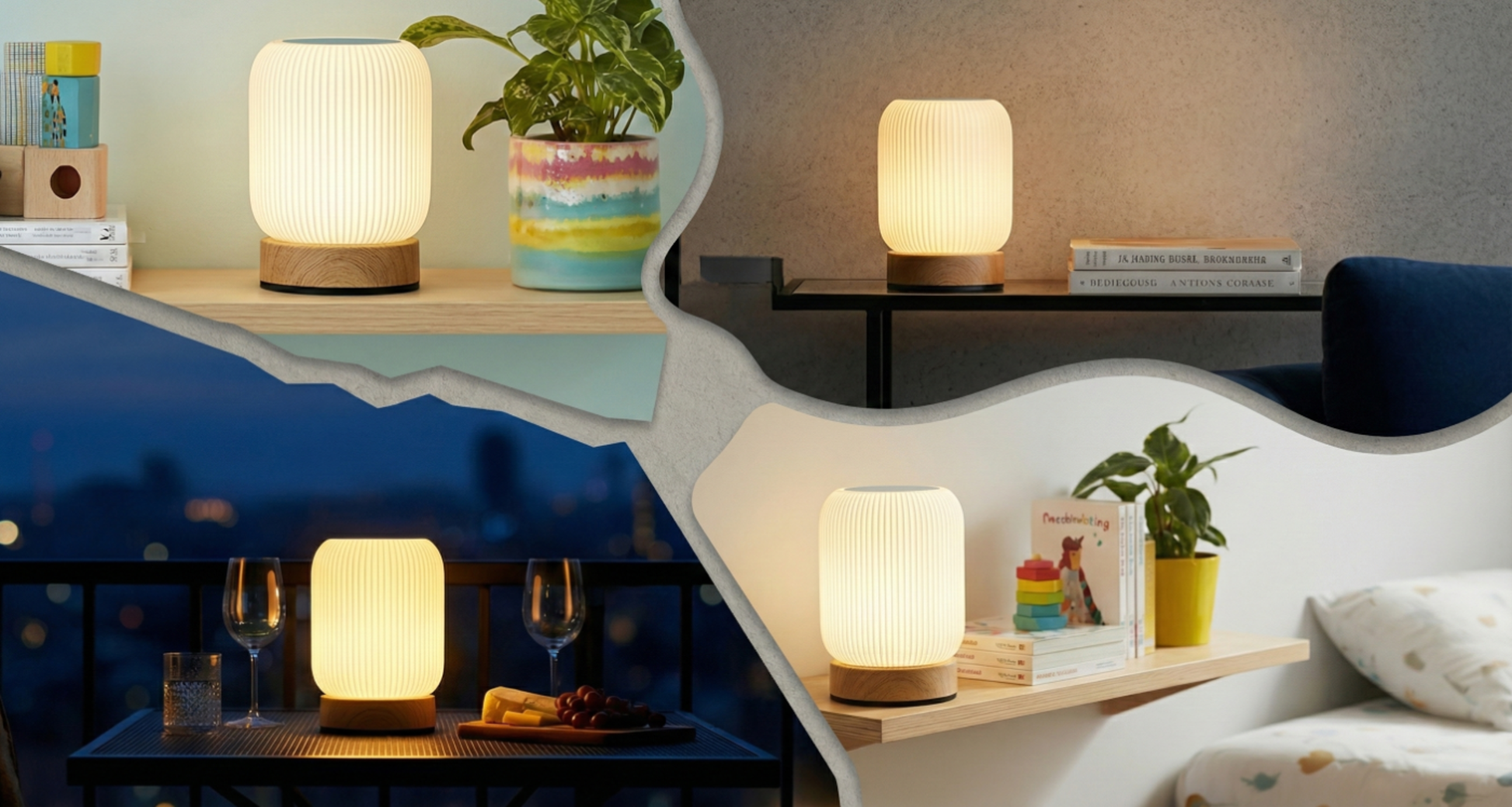 AuraShroom Portable Touch Lamp: Dimmable Mushroom-Shaped LED Night Light VelunaLumin