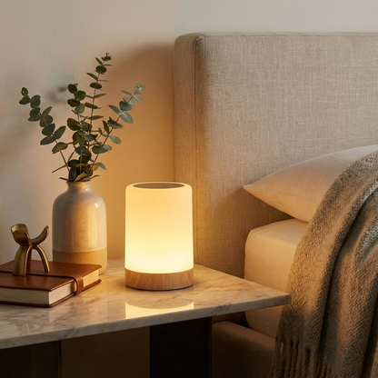 Chroma™ Portable RGB Touch Lamp | Dimmable LED Bedside & Desk Light VelunaLumin