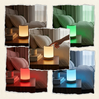 Chroma™ Portable RGB Touch Lamp | Dimmable LED Bedside & Desk Light VelunaLumin
