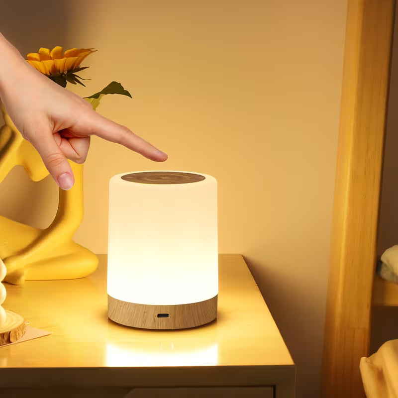 Chroma™ Portable RGB Touch Lamp | Dimmable LED Bedside & Desk Light VelunaLumin