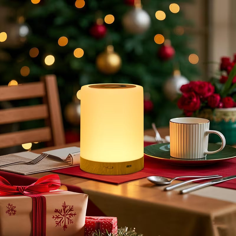 Chroma™ Portable RGB Touch Lamp | Dimmable LED Bedside & Desk Light VelunaLumin