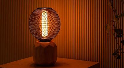 Ferra™ Nordic Cage Pendant Light | Industrial Metal Lamp for Dining & Bar VelunaLumin