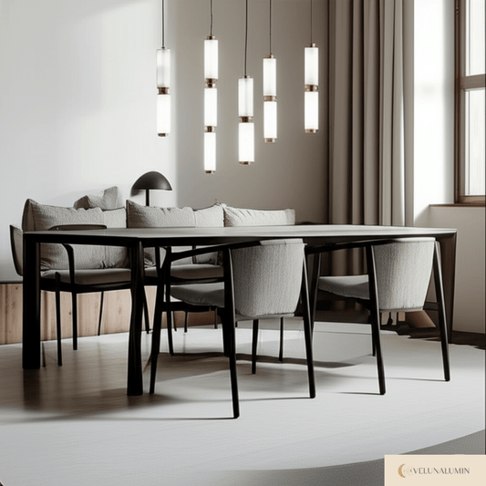 Linea™ Modern Long Pendant Light | Bedside & Living Room Hanging Lamp VelunaLumin