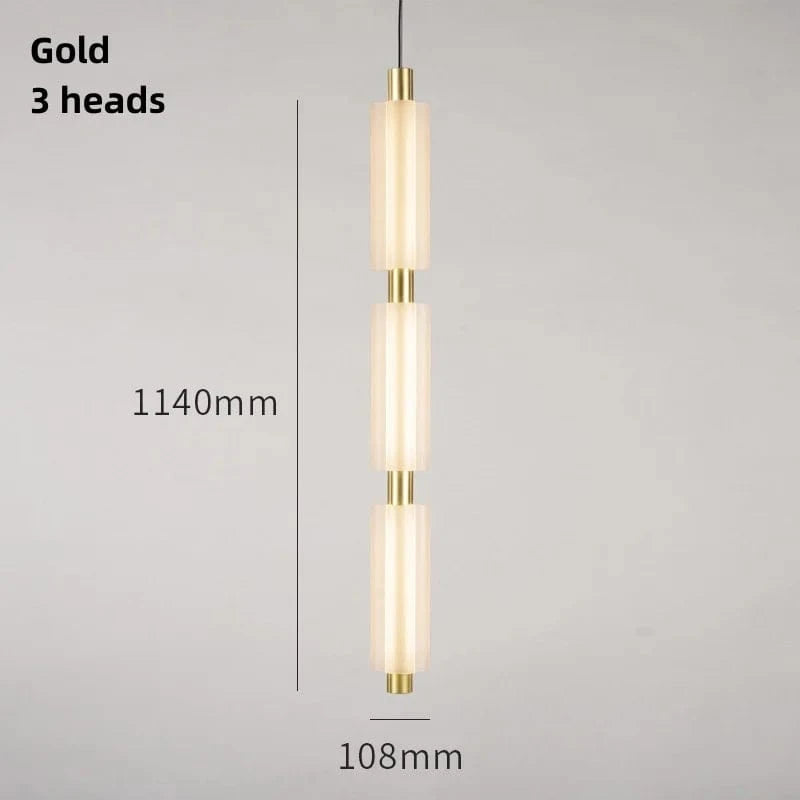 Linea™ Modern Long Pendant Light | Bedside & Living Room Hanging Lamp VelunaLumin