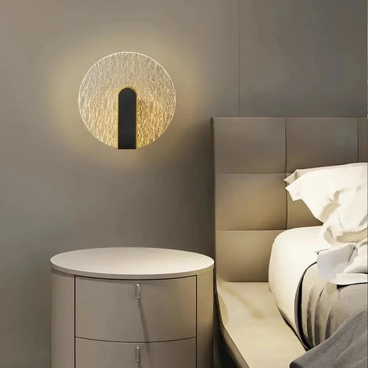 Linearis modern Nordic LED wall sconce for bedroom.
