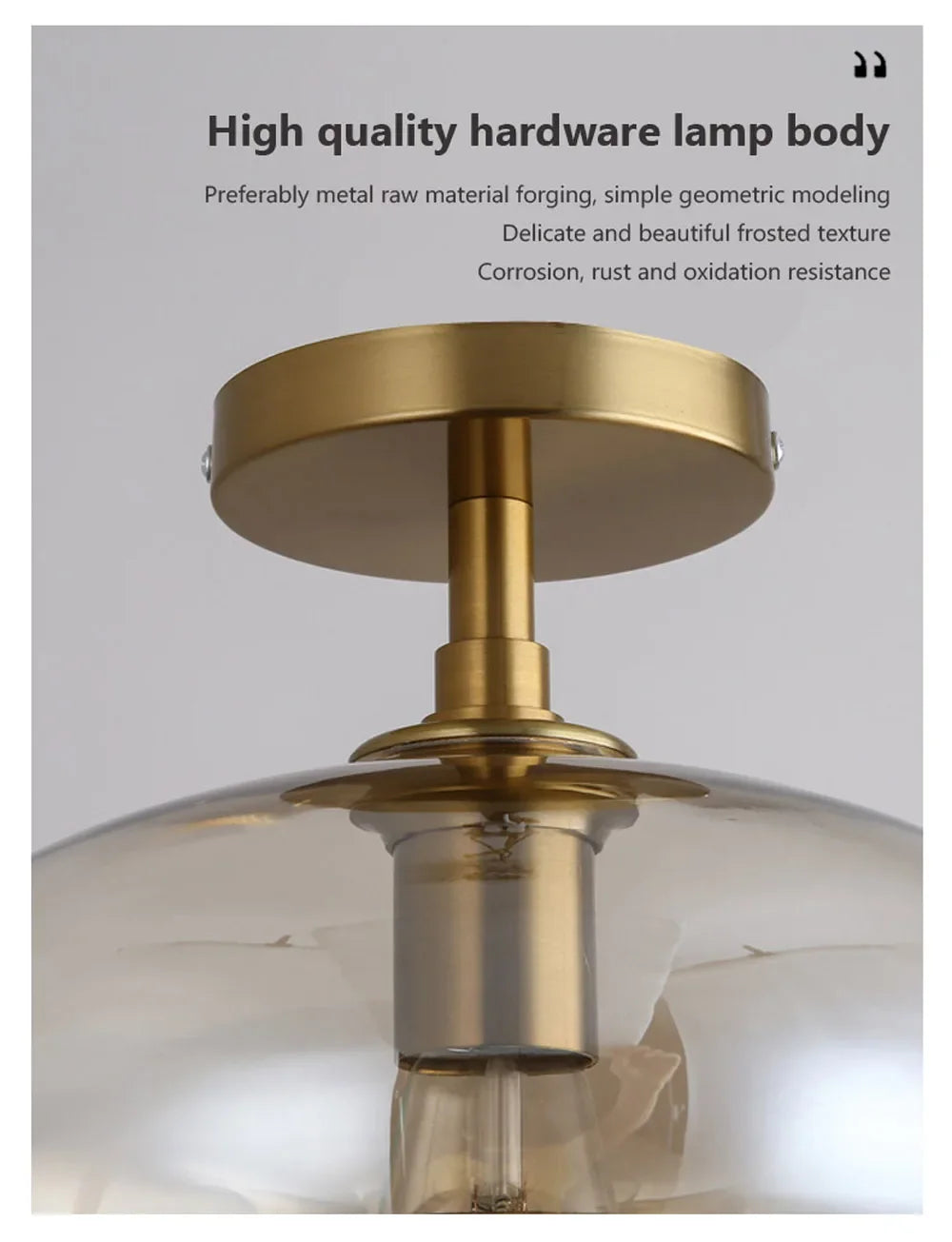 Pebble™ Minimalist LED Ceiling Light | Modern Glass Lamp for Hallway & Balcony VelunaLumin