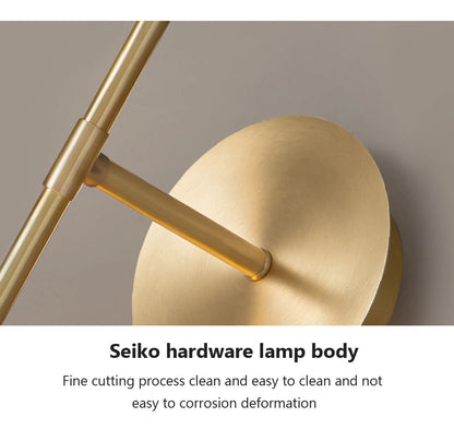 Nordic Wind Gourd Wall Lamp Minimalist LED Milky White Light For Living Room Study Bedroom Bedside Home Decoration Light Fixture VelunaLumin