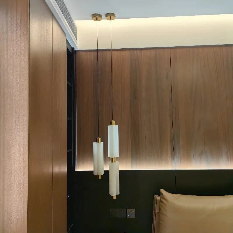Linea™ Modern Long Pendant Light | Bedside & Living Room Hanging Lamp VelunaLumin