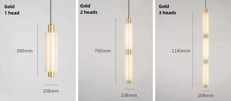 Linea™ Modern Long Pendant Light | Bedside & Living Room Hanging Lamp VelunaLumin