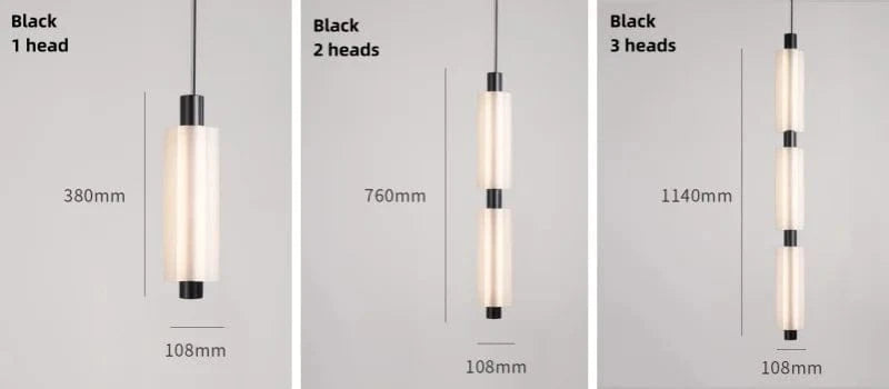 Linea™ Modern Long Pendant Light | Bedside & Living Room Hanging Lamp VelunaLumin