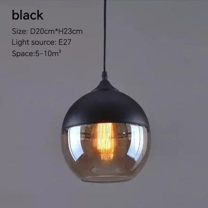 LuminaGrace Rich Amber & Clear Glass Slim Cylinder Pendant Light dimensions: Height 31.5cm, Diameter 12.7cm, adjustable 150cm cord, E27 lamp holder.