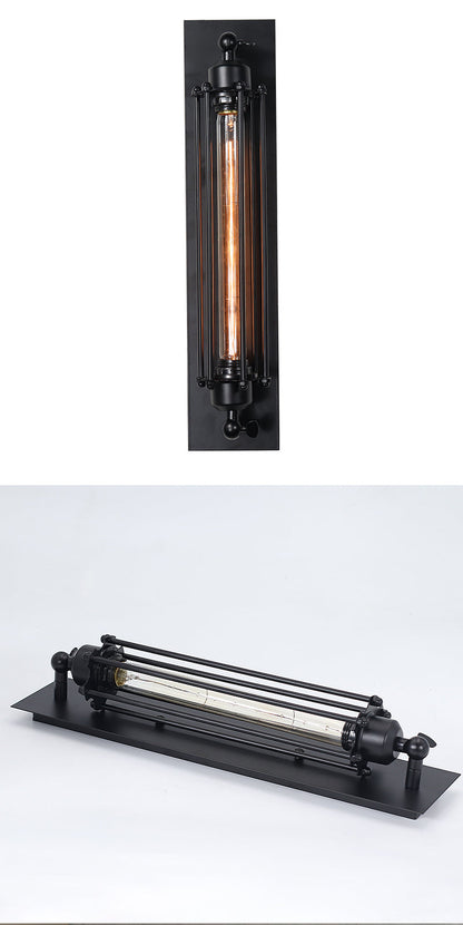 Retro Industrial Style Iron Wall Light Corridor Staircase Restaurant Loft Bedroom Lamp Bedside House Decor Indoor LED Lighting VelunaLumin