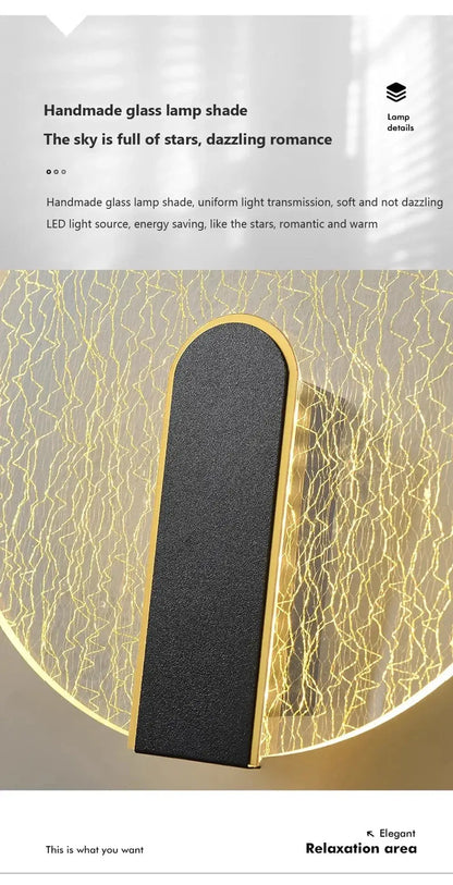 Linearis modern Nordic LED wall sconce for bedroom.
