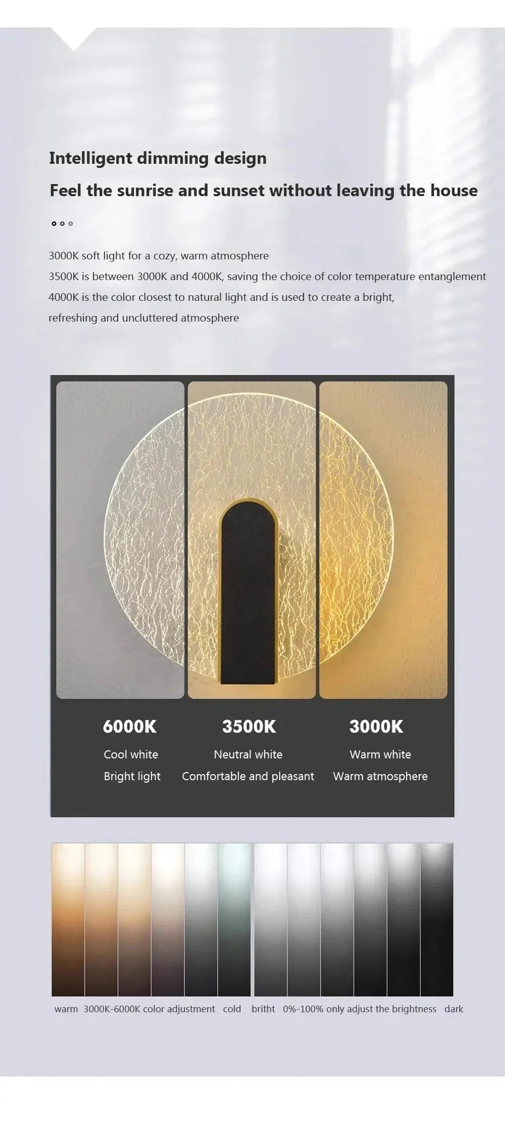 Linearis modern Nordic LED wall sconce for bedroom.