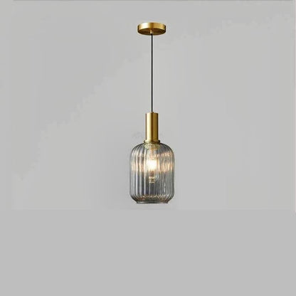 Wabi™ Minimalist Glass Pendant | Japanese Style Hanging Light for Kitchen & Bedside VelunaLumin