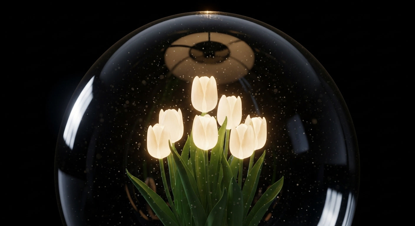 Bloom™ Handmade DIY Tulip Night Light | Eternal Flower Bedside Lamp Gift VelunaLumin