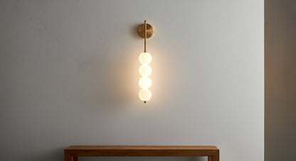 AuraBeam Linear Wall Sconce | Modern Up & Down LED Wall Lamp for UK/EU Homes VelunaLumin